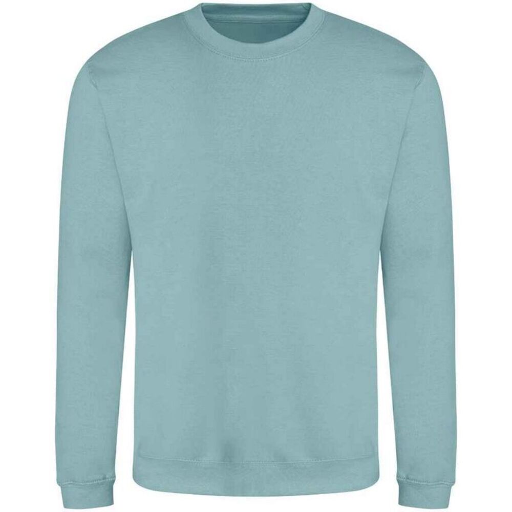 AWDis Just Hoods AWDis Unisex Crew Neck Plain Sweatshirt (280 GSM) / Seafoam